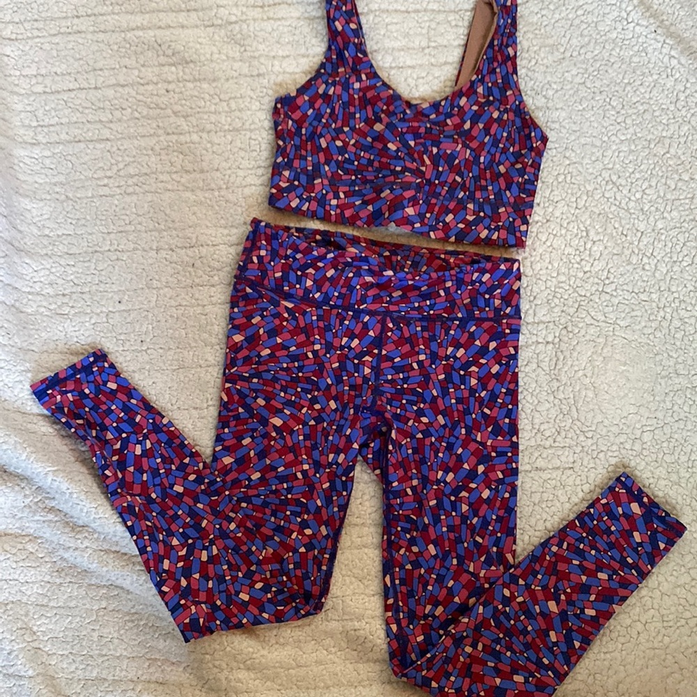 Fabletics set-  bra sz M, legging sz S